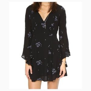 Free People Jasmine Embroidered Mini Dress